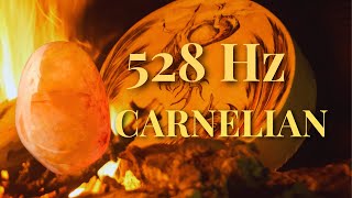 Carnelian The Ultimate Energy Booster  528Hz amp Shamanic Drumming [upl. by Oler214]