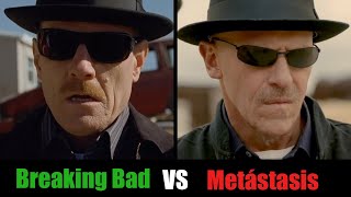 Metástasis vs Breaking Bad  Scene Comparison Part 1 [upl. by Lihp]