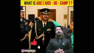 WHAT IS AIDE DE CAMP  ADC [upl. by Oicul296]