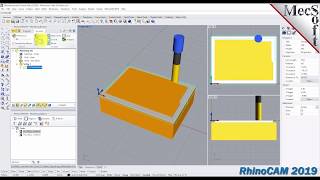 RhinoCAM 2019 Introduction to 2½ Machining [upl. by Tinor836]