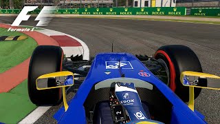 F1 2016 Onboard  Monza  Sauber [upl. by Cila]