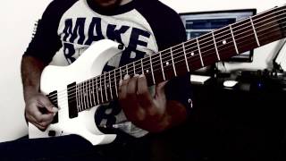 Meshuggah quotLethargicaquot Guitar Cover [upl. by Ocirderf]