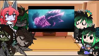 Another Titans React To Godzilla [upl. by Kcirdef]