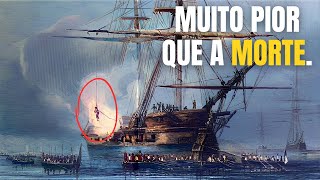 Passagem pela Quilha Keelhauling A Punição Mais Brutal dos Piratas [upl. by Amre870]