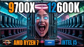 9700X vs 12600K Benchmarks  Tested in Games and Applications [upl. by Savdeep]