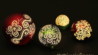 Illuminated Etched Ornaments Dremel Tutorial [upl. by Fortier]