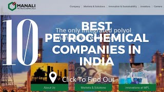 Top 10 Best Petrochemical Companies In India [upl. by Iam]