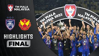 Johor Darul Tazim 21 Selangor FC  TM Piala Malaysia 2022 Highlights [upl. by Albrecht]