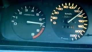 Honda Civic D16Z6 VTEC acceleration [upl. by Ahseinek]