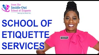 Learn Proper Etiquette from Etiquette Expert Etiquette School for Girls Boys amp Adults [upl. by Ko892]