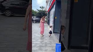 Brave Baby Teaches A Lesson To PassersBy Who Litter cute funny baby comedy [upl. by Staffard]