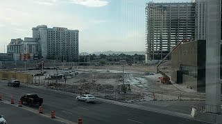 Tropicana Hotel Demolition Update Saturday July 13 2024 800 am [upl. by Nisotawulo648]