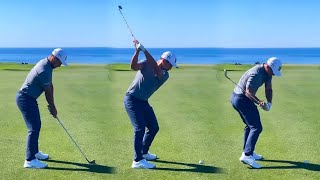 XANDER SCHAUFFELE GOLF SWING 2022  IRON amp DRIVER  SLOW MOTION 4K [upl. by Caputo621]