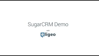 SugarCRM Demo  The Module Builder [upl. by Ranee]