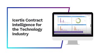 Icertis Contract Intelligence for the Technology Industry [upl. by Ahsiekel923]