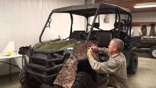 Mossy Oak Graphics ATVUTVGolf Cart Installation Video [upl. by Eirroc]