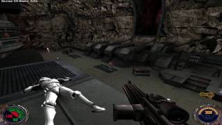 Star Wars  Jedi Knight II Jedi Outcast Walkthrough  Artus Mine 22 [upl. by Lener]