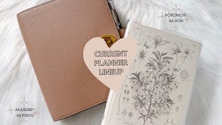 Current Planner Lineup amp Flip  A6 Rings amp Hobonichi A6 and a few distracting planner thoughts [upl. by Eitsim]