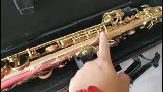 soprano saxophone case How to put it inside [upl. by Arick]