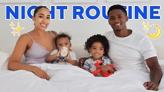 Our REALISTIC Night Time Routine with TWO Toddlers [upl. by Yremrej]