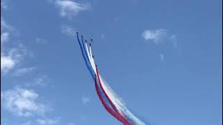 Patrouille de France  Nice  Tour de France 🇫🇷 2024 [upl. by Naud]