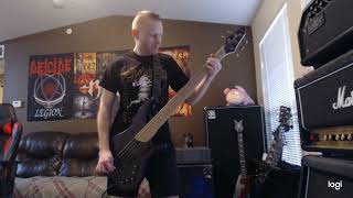 The Acacia Strain  Skynet bass cover [upl. by Elinore]