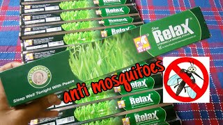 Relax citronella incense stickanti mosquitoreview in hindi [upl. by Atinar]