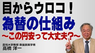 髙橋洋一「目からウロコ！為替の仕組み ～この円安って大丈夫？～」 [upl. by Ydissac923]