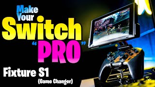 Make YOUR Switch quotPROquot  Switch Pro Controller Mount Fixture S1 [upl. by Mair]