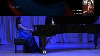 Kaija Saariaho Prelude 2007 [upl. by Rancell]