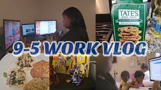 WFH VLOG Working Mom Insurance Underwriter Fustrating Day [upl. by Yenettirb213]