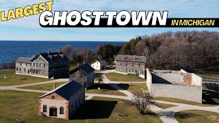 Largest Ghost Town in Michigan  Fayette Historic Townsite [upl. by Elvin]