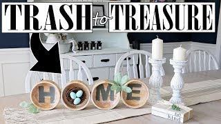 Thrift Store Makeover ⭐ Trash to Treasure Upcycle [upl. by Hourigan]