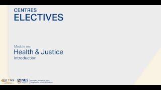 Health and Justice An Introduction [upl. by Macknair]