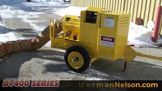 Aerotech Herman Nelson Indirect Fired Heater  The BT 400NEXD diesel heater [upl. by Lael39]