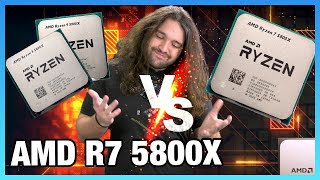 Friendly Fire AMD Ryzen 7 5800X CPU Review amp Benchmarks vs 5600X amp 5900X [upl. by Marten]