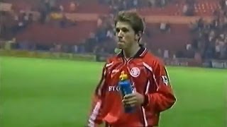 Middlesbrough v Chesterfield 199900 League Cup 2nd round 2nd leg JUNINHO RETURN [upl. by Atinram508]