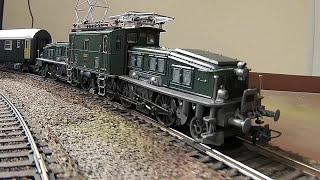 Remarkable SBB Crocodile Model by Roco HO scale 2020 update [upl. by Parry89]