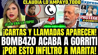 BOMB4 CLAUDIA REVIENTA RELACIÓN SECRETA D GORRITI Y MARITA BARRETO Y COMO OCULTÓ PRUEBAS D JEFE IDL [upl. by Ailec]