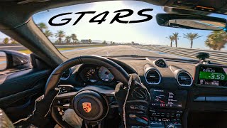 TEARING UP THE TRACK IN A NEW PORSCHE GT4 RS IS IT A PURE DRIVERS CAR [upl. by Kobylak]