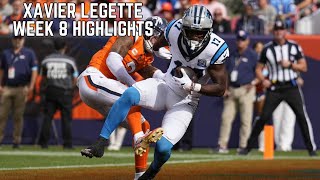 Xavier Legette Week 8 Highlights🔥 Panthers vs Broncos [upl. by Gayelord]