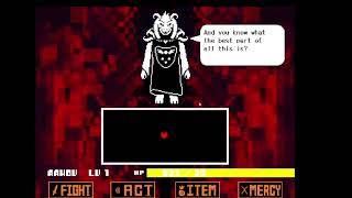 asriel dreemurr fight but I control his attacks [upl. by Yaf]