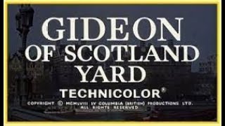 Gideon Of Scotland Yard 1958 [upl. by Yttisahc]