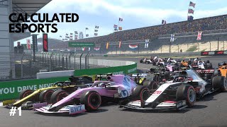 Calculated F1 eSports  Round 3  Zandvoort [upl. by Miarhpe290]