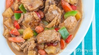 Pininyahang Manok sa Gata Pineapple Chicken in Coconut Milk [upl. by Ahtnamas269]