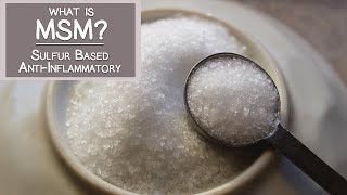 What is MSM A Dietary Sulfur Based AntiInflammatory Supplement [upl. by Benjamin]