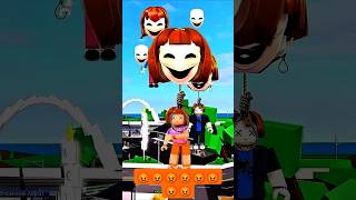 Dora hang 😲 by hanging balloon laughing face 😈 roblox shorts roblox shorts gaming [upl. by Yarod]