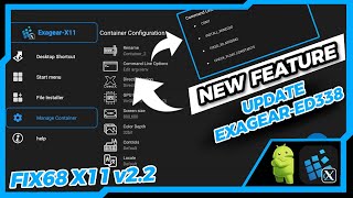 Update ExaGear v338 X11 v22  New Features  OBB Fix68 [upl. by Selemas]