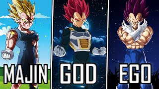 All 20 Forms Of Vegeta [upl. by Rana]