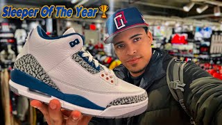 Jordan 3 Wizards PE “True Blue” Pick Up and Review “SLEEPERS” [upl. by Ardiedal]